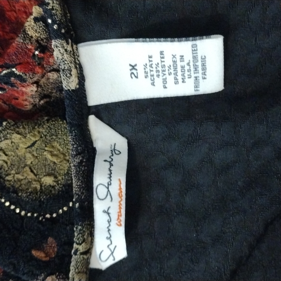 ❤️6 items for $25 sale!!❤️ French Laundry Shimmer Keyhole Blouse EUC - Picture 5 of 5